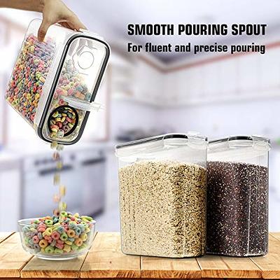 Airtight Food Storage Containers Set 15Pcs With Lids, Cereal Flour