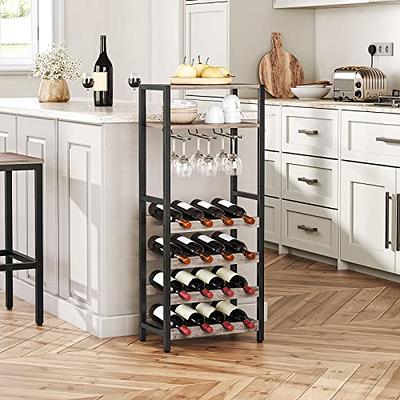 VASAGLE ALINRU Kitchen Baker’s Rack with Steel Frame, Greige