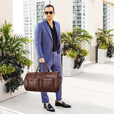 Convertible Suit Garment Bag with Shoulder Strap For Men-Modoker