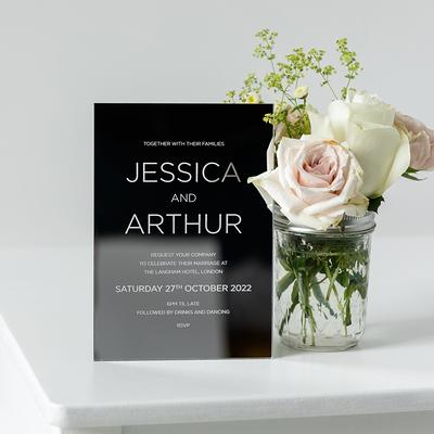 XOXOKristen Personalized Greenery Wedding Invitations with