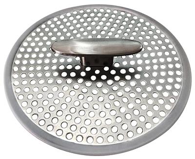 Shower Drain Cover Hair Catcher, Unique Design with Handle for Shower Stall  Drain, Easy to Install Replace and Clean, Stainless Steel Hair Stopper