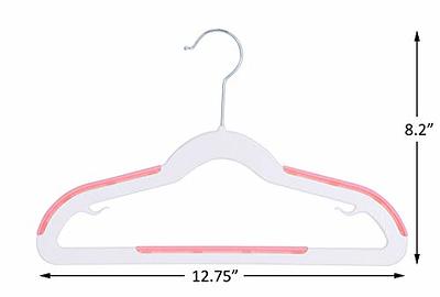 Finnhomy Extra Strong 30 Pack Plastic Hangers for Baby and Kids