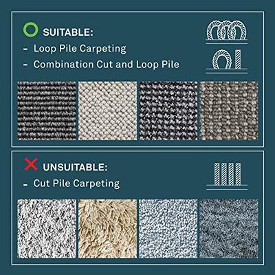 5-FT Carpet Cord Cover for Floor, Cushioned Cord Protector, for Loop Pile,  Berber or Commercial Office Style Carpet ONLY