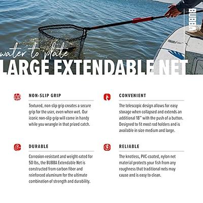 BUBBA Extendable Net, Large with Corrosion Resistant Construction, Non-Slip  Grip Handle and Carbon Fiber Shafts for Fishing, Angling, Boating and  Outdoors - Yahoo Shopping