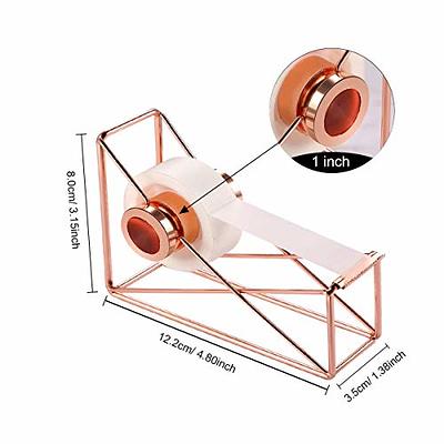 Rose Gold Office Supplies Set - Stapler, Tape Dispenser, Staple Remover  with 1000 Staples and 12 Binder Clips , Luxury Acrylic Rose Gold Desk  Accessories & Decorations - Yahoo Shopping