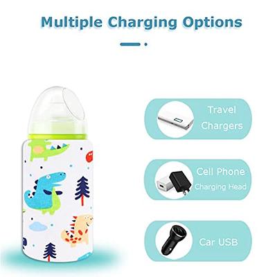 Hilitand Portable Bottle Keep Warm, USB Travel Milk Heat Keeper