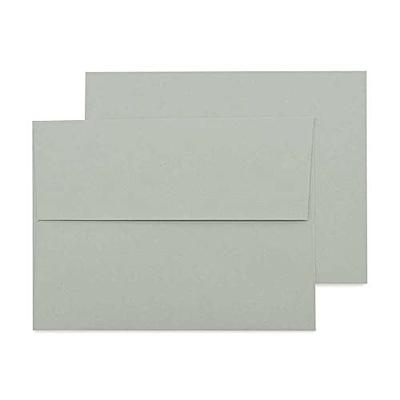 A7 Gray Invitation 5x7 Envelopes - Self Seal, Square Flap,Perfect