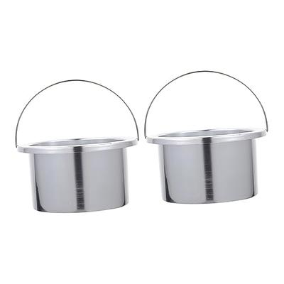 Double Boiler Pot Set Stainless Steel Melting Pot with Silicone Spatula for  Melting Chocolate,Soap,Wax,Candle Making