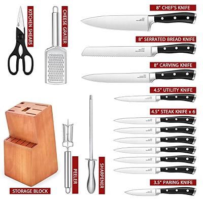 Kitchen Knives Set chef knives 6 sets Stainless Steel Forged Kitchen Knives  S 