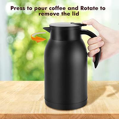 ThermalPro Sublimation Coffee Carafe 1L Double Wall Flask