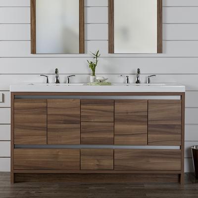 Diamond NOW Cassidy 48-in Admiral Blue Single Sink Bathroom Vanity with  White Cultured Marble Top