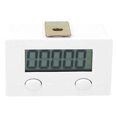 Digital Counter for knitting machine, 0-99999 Digit Counter with Magnetic  Induction Switch, Electronic Tally Counter, Punch Digital Totalizer,  Digital