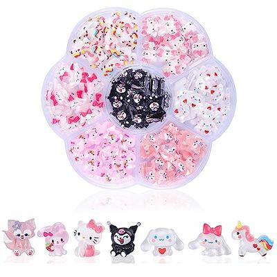 110pcs/Box Slime Charm, 22styles Nail Charms, Fake Candy, Slime Charms,  Candy Nail Charms, Charms for Nails Jewelry Making Hair Clips Phone Case  Shoes