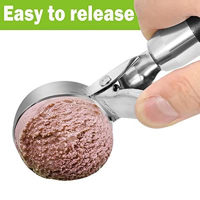 Cookie Scoop Set Stainless Steel Ice Cream Scooper With - Temu