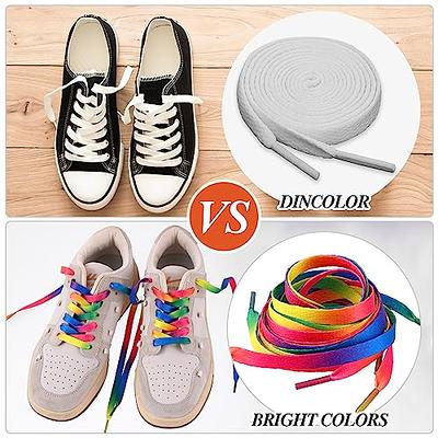 Flat Shoe Laces 8mm Wide Shoelaces For Running Sneakers Shoes 2 Pairshoe  laces for sneakers shoe laces tieless shoe laces for boots shoe laces for  sneakers no tie 