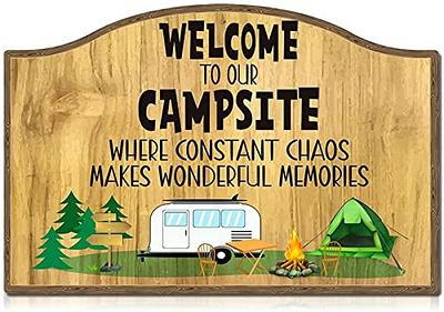 Rv gifts Camper decor RV decor Camping wedding gift Custom camping  personalized cutting board Home is where we park it - Large: 13.75 x  9.75/11 - Yahoo Shopping