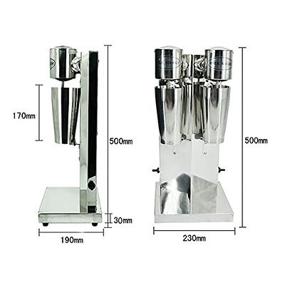 Stainless Steel Milk Shaker Mixer 110V Commercial Stainless Steel Drink  Mixer