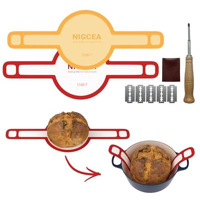 Silicone Bread Sling Dutch Oven - Best Japan Silicone. Non-Stick & Easy  Clean Reusable Silicone Bread