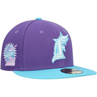 Men's New Era White Miami Marlins Vice 59FIFTY Fitted Hat