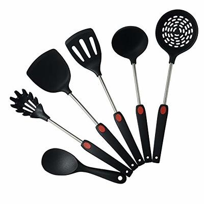 Silicone handle spatula soup spoon silicone spatula spoon set non-stick pan  can be used spatula soup spoon kitchen utensils household accessories -  Yahoo Shopping