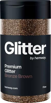LEOBRO Glitter, Black Glitter, 180G/6.35OZ Craft Glitter, Holographic  Glitter, Ultra Fine Glitter, Resin Glitter Powder, 1/128 Metallic Black  Glitter