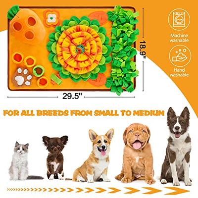 Vivifying Snuffle Mat for Dogs, Adjustable Dog Treats Feeding Mat for Slow  Eating and Keep Busy, Interactive Dog Puzzle Toys Encourages Natural