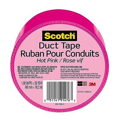 Lot Of Two- Color Duck Tape® Brand Duct Tape Neon Pink 1.88 in. x