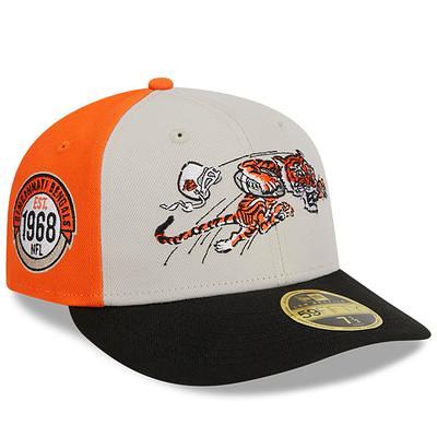 Cincinnati Bengals New Era 2023 Sideline 59FIFTY Fitted Hat - Orange/Black