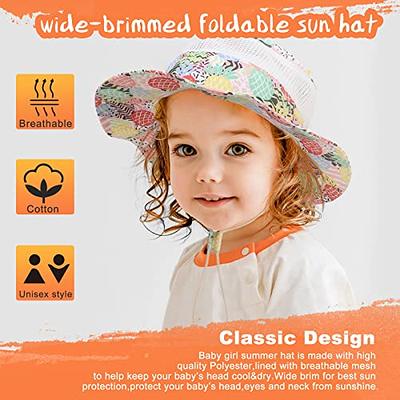 Baby Sun Hat for Boy Girl Toddler,Summer Swim Pool Bucket Hats