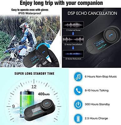  FreedConn Motorcycle Communication System for 6 Riders