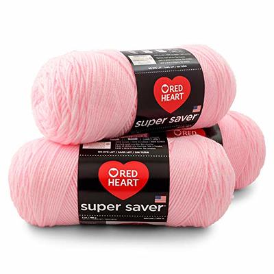 C&C Red Heart Super Saver Yarn 7oz Light Grey