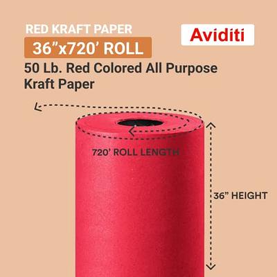 Kraft Paper Roll 17.5 x 100 Feet (1200 In), Plain Brown Shipping Paper for  Gift Wrapping, Packing, DIY Crafts, Bulletin Board Easel 