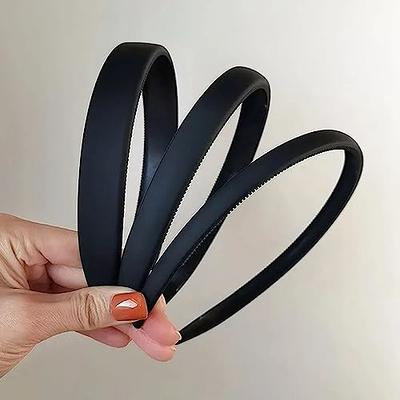 Hair Band for Women Plastic Headband, Fashion Hair Bands Sports Headbands  Women Hairband Head Hoop With Non Slip Teeth, 4 PCS 