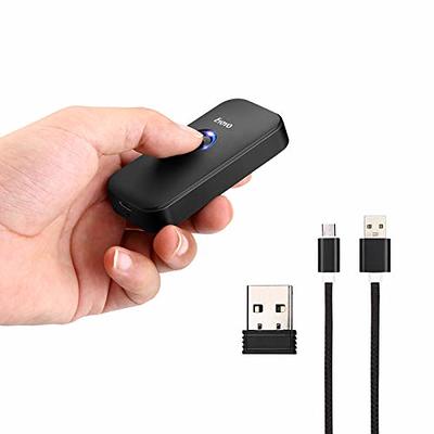 Eyoyo Mini Bluetooth 2D Barcode Scanner, 3-in-1 USB Wired/2.4G Wireless/Bluetooth  Bar Code Reader Portable 1D QR Image Scanner PDF417 Data Matrix Code for  iPad, iPhone, Android, Tablets or Computer PC - Yahoo