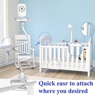 Universal Baby Monitor Holder Mount, Infant Baby Camera Holder, Baby  Monitor Shelf, Baby Camera Stand with Safe Straps for Most Baby Monitors