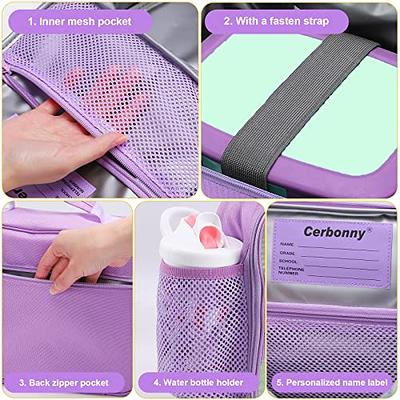 Cerbonny Small Cooler Bag Freezable Lunch Bag for Work School  Travel,Leak-proof Small Lunch Bag,Small Insulated Bag For Adults,Freezer  Lunch