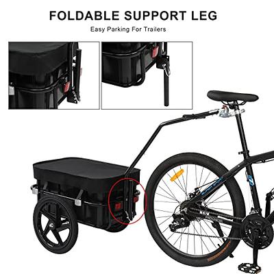 PEXMOR Bike Cargo Trailer with Removable Box & Waterproof Cover, Bicycle  Wagon Trailer with 16 Wheels & Quick Release Universal Coupler, Large  Loading Bike Trailer Storage Cart with Reflectors - Yahoo Shopping