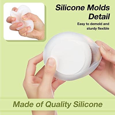 Hyliter Jar Resin Molds Silicone, Mushroom Epoxy Resin Molds with Lid,  Silicone Molds for Epoxy Resin, Epoxy Molds Silicone for Candy Jewelry  Storage