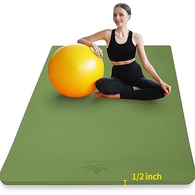 1/2-Inch Extra Thick Exercise Yoga Mat