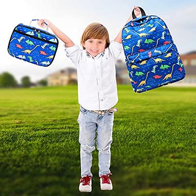 CAMTOP Backpack for Kids, Boys Girls Preschool Backpack with Lunch Box  Toddler Kindergarten School Bookbag Set for Age 3-9