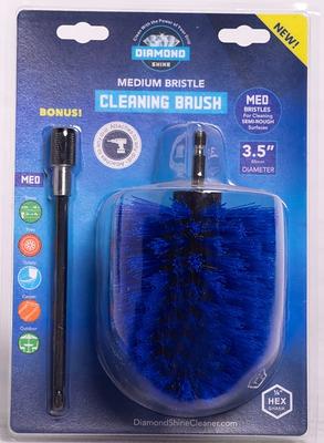 Diamond Shine Diamond Shine 4in Diameter Medium Drill Brush Nylon