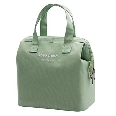 Mziart Insulated Lunch Bag Simple Bento Cooler Bag Lunch Tote Bag for Lunch  Box for Women Men Adult Picnic Working Hiking Beach (Light Green) - Yahoo  Shopping