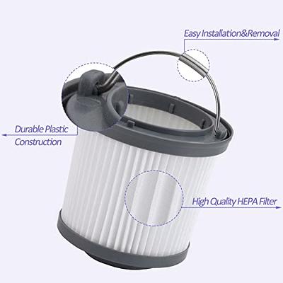 PVF110 Filter Replacement for Black & Decker Lithium Flex Vacuum Cleaner -  Compatible with Black & Decker 90552433 & 90552433-01 Filter