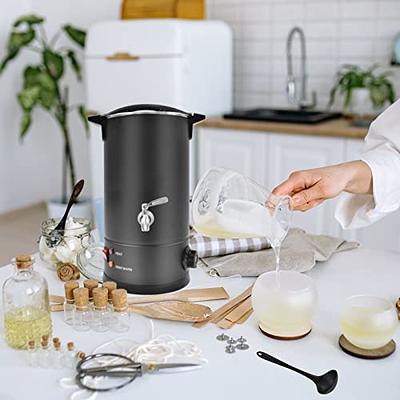 Wax Melter For Candle Making, 10 Qts Large Commercial Melting With Pour  Spout & Temperature Control - Yahoo Shopping