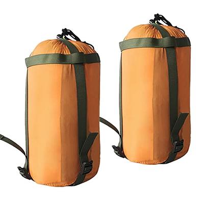 2 Pieces 10L Nylon Compression Stuff Sack Lightweight Storage Bags for  Sleeping Bag, Clothing, Pillows for Camping Outdoor Hiking Backpacking  Travelling (Army Green) - Yahoo Shopping