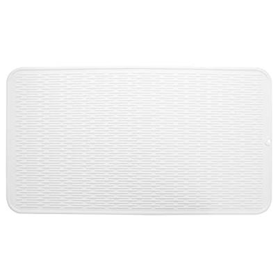 MicoYang Silicone Dish Drying Mat for Multiple Usage,Easy  clean,Eco-friendly,Heat-resistant Silicone Mat for Kitchen Counter or  Sink,Refrigerator or Drawer Liner White XXXXL 32 inches x 18 inches - Yahoo  Shopping