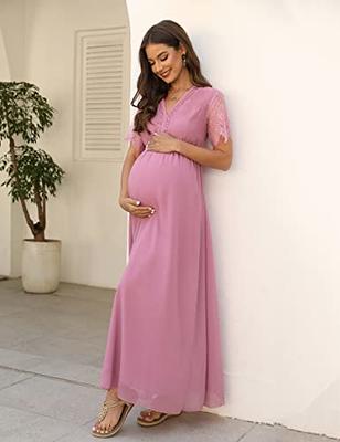 Peauty Maternity Dress White Maternity Dress Maternity Dress for Photoshoot  Maternity Dress Summer Maternity Maxi Dress Summer Summer Maternity Clothes  (WhiteFloral S) at  Women's Clothing store