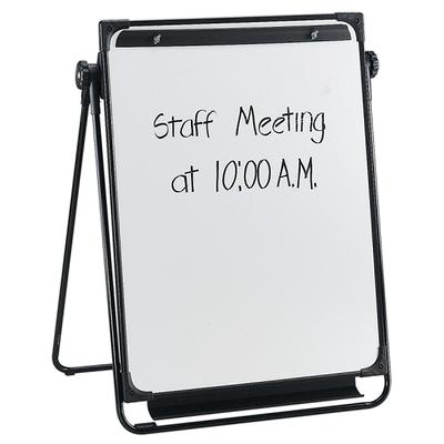 Lorell Magnetic Dry Erase Whiteboard Easel 36 x 48 Aluminum Frame With  Silver Finish - Office Depot