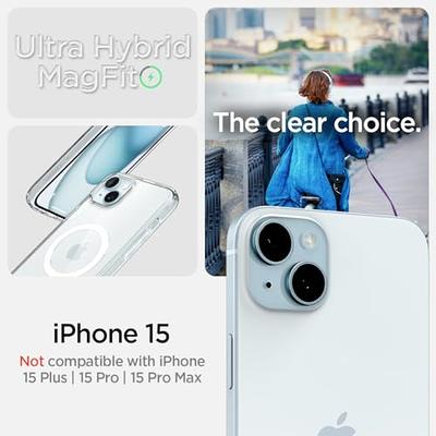 Spigen Ultra Hybrid Designed for iPhone 15 Plus Case (2023),  [Anti-Yellowing] [Military-Grade Protection] - Crystal Clear