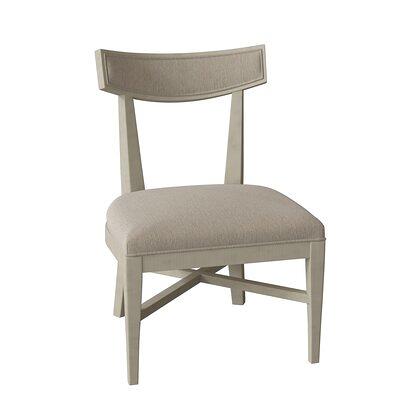 King Louis Back Side Chair Set of 2 French Country Dining Chairs Upholstered Linen Dining Room Chairs,Beige